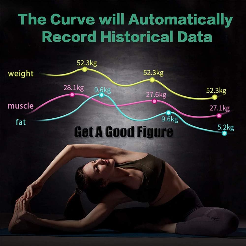 ميزان ذكي رقمي InBody لقياس الوزن والدهون والعضلات + تطبيق تتبع على الموبايل