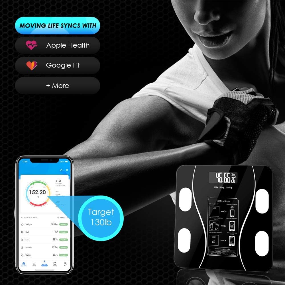 ميزان ذكي رقمي InBody لقياس الوزن والدهون والعضلات + تطبيق تتبع على الموبايل