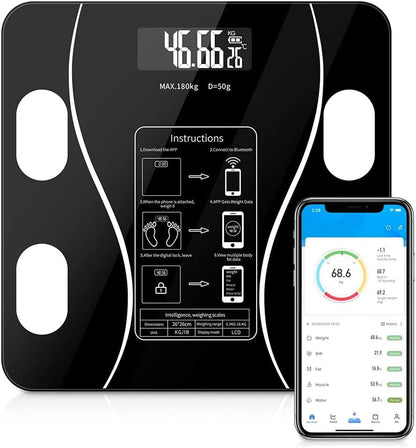 ميزان ذكي رقمي InBody لقياس الوزن والدهون والعضلات + تطبيق تتبع على الموبايل